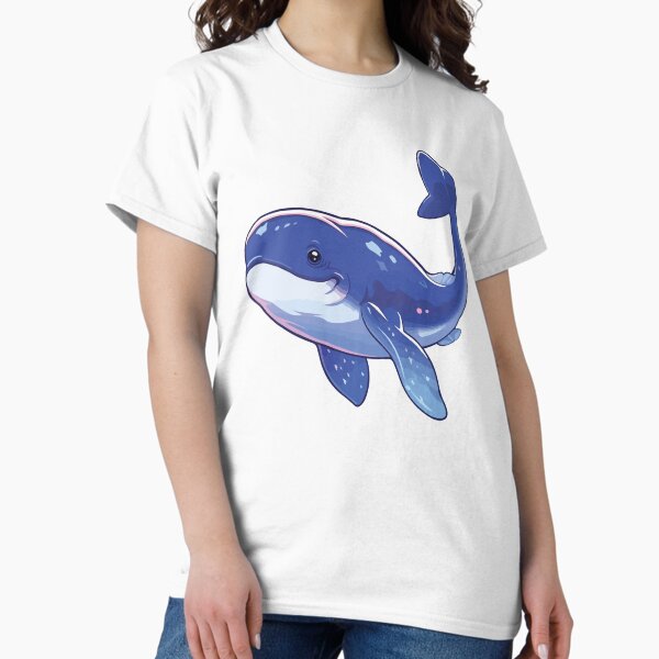 Item preview, aesthetic Blue whale designed and sold by BrownHorse90s.