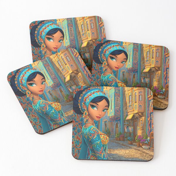 Item preview, Vibrant Street Scene with Ornate Architecture Design designed and sold by Artessie.