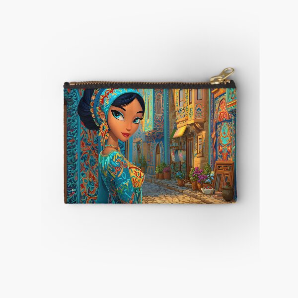 Item preview, Vibrant Street Scene with Ornate Architecture Design designed and sold by Artessie.