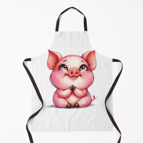 Item preview, Whimsical BABY PIG – Surreal Farm Animal Art designed and sold by WHITE FLAME PRINTS.