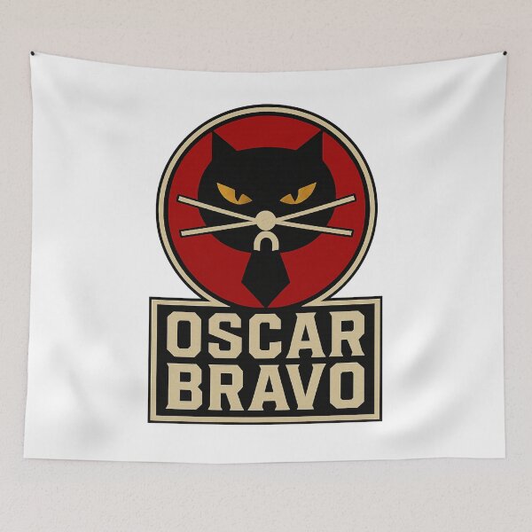Item preview, Military-inspired 5th Recon Sq Oscar Bravo black cat design designed and sold by 8Bravo.