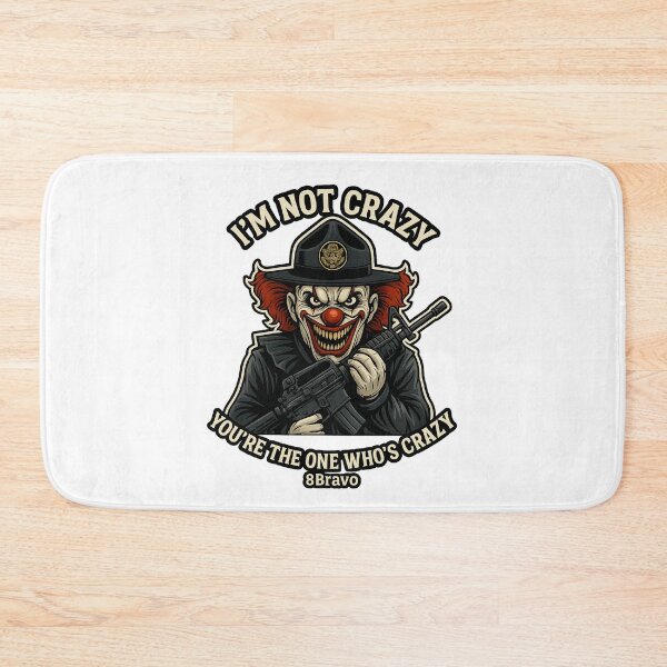 Item preview, Crazy clown with Air Force MTI tactical madness designed and sold by 8Bravo.