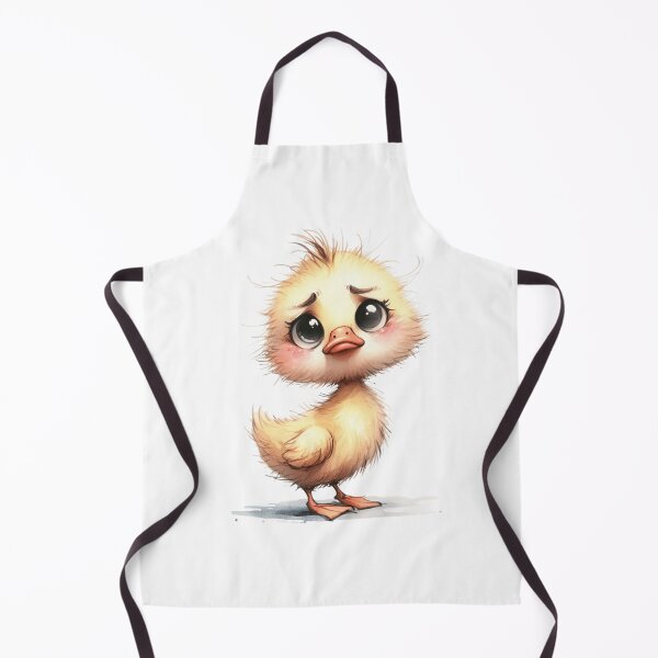 Item preview, Whimsical BABY DUCK – Surreal Farm Animal Art designed and sold by WHITE FLAME PRINTS.