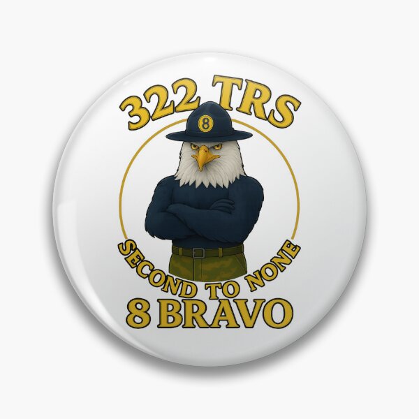 Item preview, 322 Training Squadron, Basic Training, current logo with the eagle. designed and sold by 8Bravo.