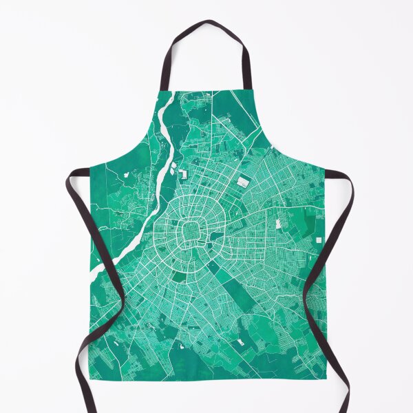 Item preview, Santa Cruz de la Sierra City Map of Bolivia - Watercolor designed and sold by deMAP.