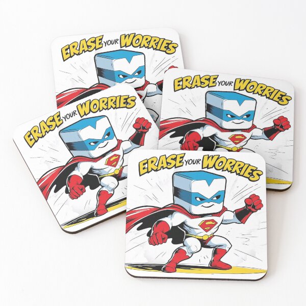 Item preview, Erase your worries designed and sold by daily dose of Ginger.