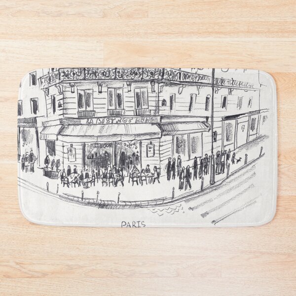 Item preview, Paris city street designed and sold by bokasin.