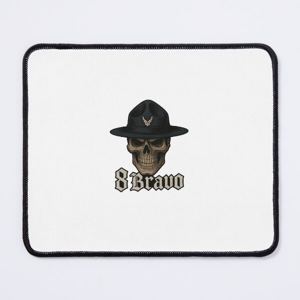 Item preview, 8Bravo Air Force Military Training Instructor (MTI) skull designed and sold by 8Bravo.