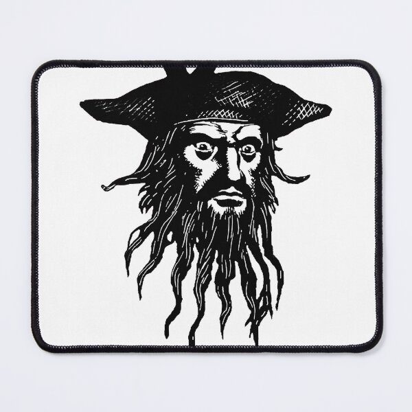 Item preview, Blackbeard the Pirate designed and sold by jwdolgos.