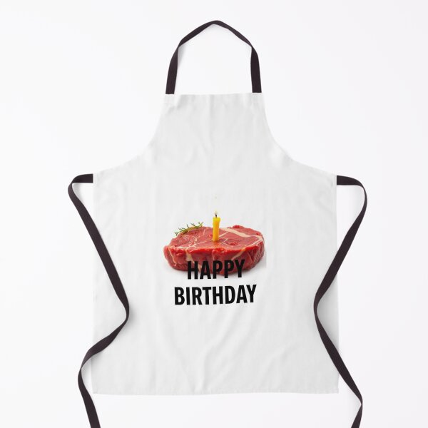 Item preview, Steak birthday cake funny prank meme gift weird designed and sold by CheeseBlueprint.