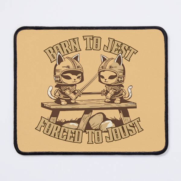 Item preview, Born to Jest, forced to joust designed and sold by PsychicWar.