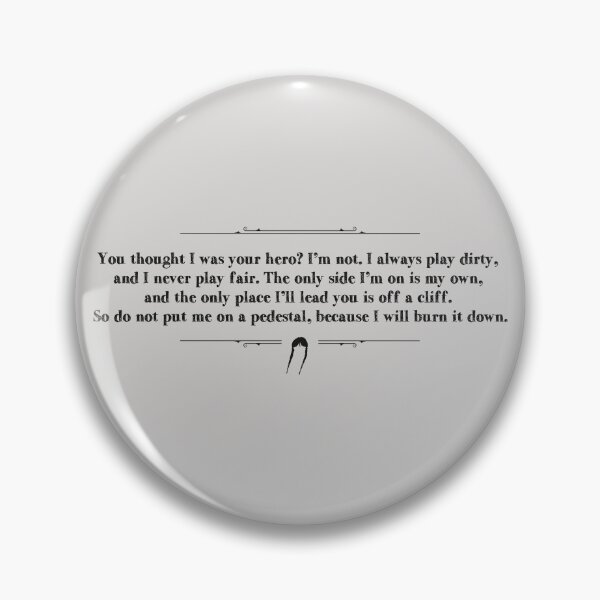 Item preview, Do not put me on a pedestal, because I will burn it down. | wednesday designed and sold by Pinu92.