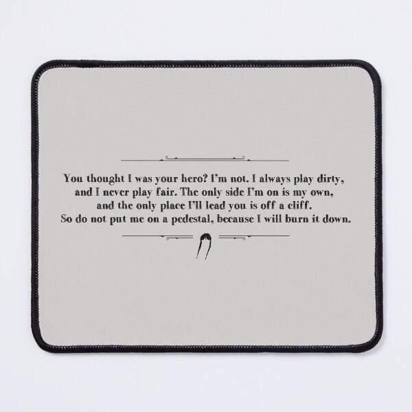 Item preview, Do not put me on a pedestal, because I will burn it down. | wednesday designed and sold by Pinu92.