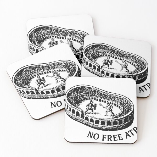 Item preview, No Free ATP – Gladiator Mitochondria Coliseum Art designed and sold by NiceGoodBetter.