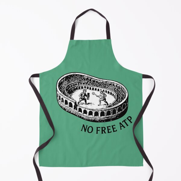 Item preview, No Free ATP – Gladiator Mitochondria Coliseum Art designed and sold by NiceGoodBetter.
