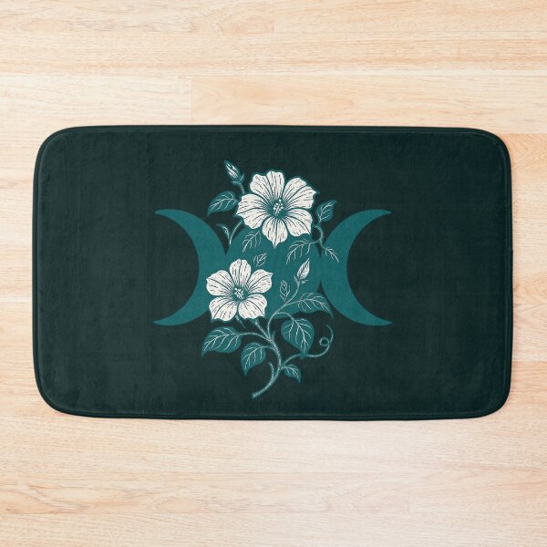 Item preview, Triple Moon Symbol Moonflower Bloom designed and sold by FrictionMaxxing.