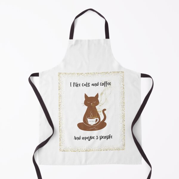 Item preview, I Like Cats & Coffee — Mystic Cat Yoga Tee | Mila Ritual designed and sold by MilaRitual.