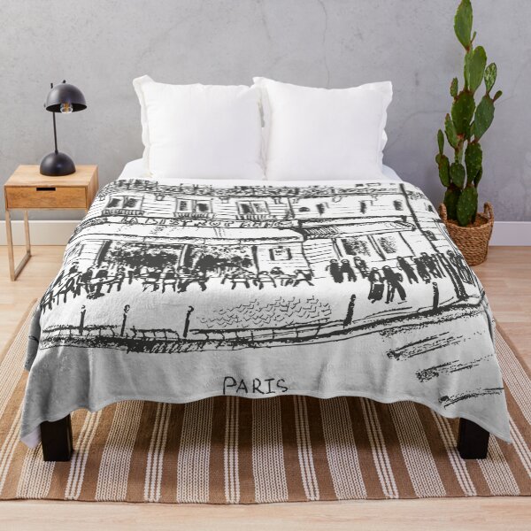 Item preview, Paris city street designed and sold by bokasin.