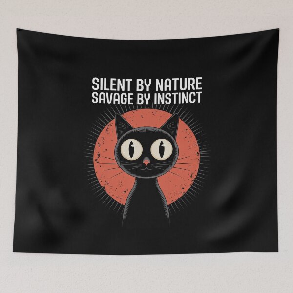 Item preview, Silent by nature savage by instinct  designed and sold by Flexybk2.