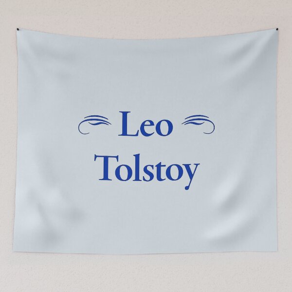Item preview, Leo Tolstoy, Russian Writer, Classic Literature designed and sold by CharlottePlaceArt.
