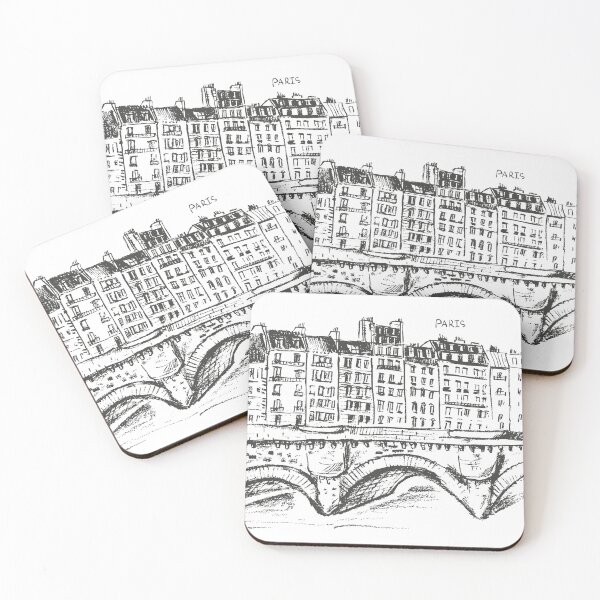 Item preview, Paris city street designed and sold by bokasin.