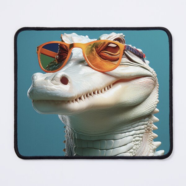 Item preview, Don't Forget Your Glasses - Stylish Hipster Croc designed and sold by Becky-Poppins.
