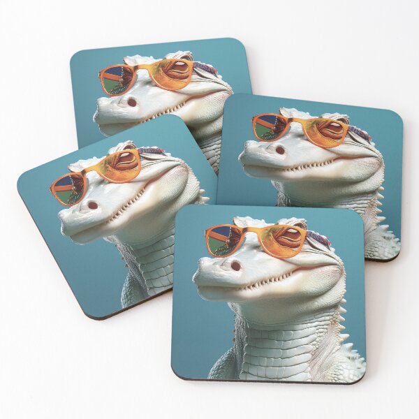 Item preview, Don't Forget Your Glasses - Stylish Hipster Croc designed and sold by Becky-Poppins.