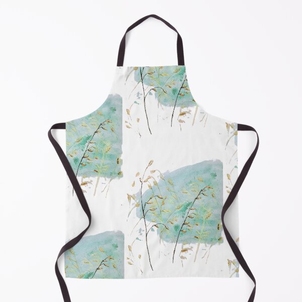 Item preview, Golden Harvest on Mint: A Minimalist Botanical Watercolor designed and sold by kkjustpaint.