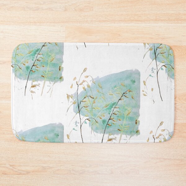 Item preview, Golden Harvest on Mint: A Minimalist Botanical Watercolor designed and sold by kkjustpaint.