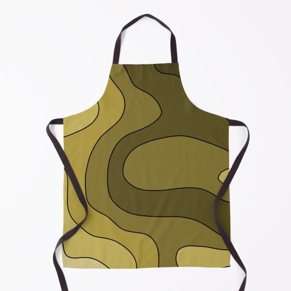 Item preview, Aesthetic, green wave pattern designed and sold by TAbstractDesign.