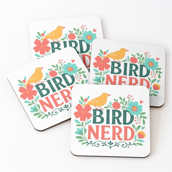 Item preview, Bird Nerd Funny Birdwatching Floral Nature designed and sold by JackCurtis1991.