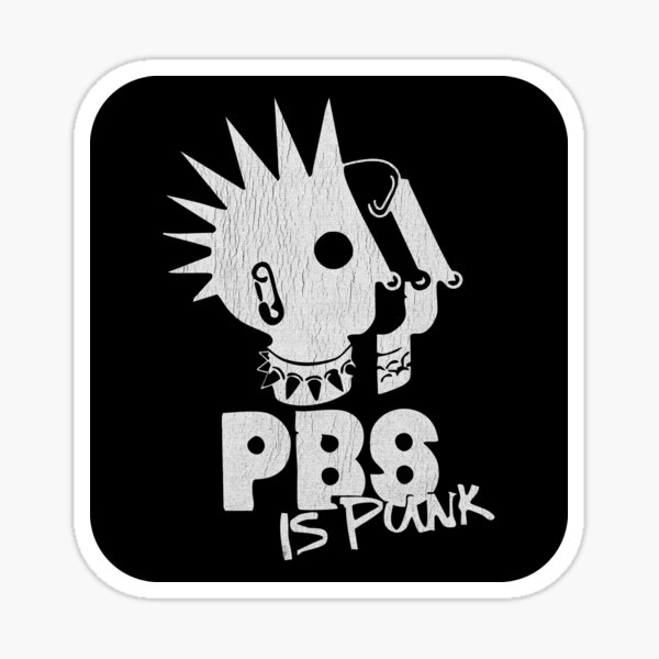 Artikel-Vorschau von Vintage PBS ist Punk, designt und verkauft von neveersay.