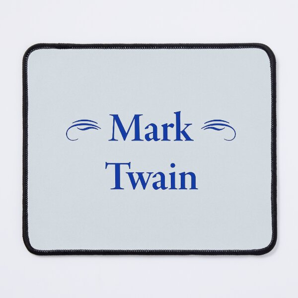 Item preview, Mark Twain, American Writer, Classic Literature designed and sold by CharlottePlaceArt.