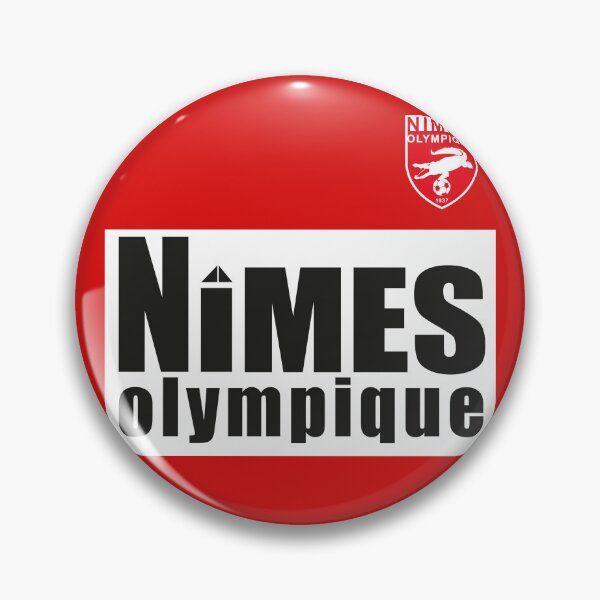 Item preview, Nimes Olympique retro supporter designed and sold by Olivoude.