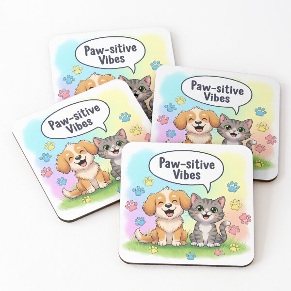 Item preview, Paw-sitive Vibes designed and sold by Katji01.