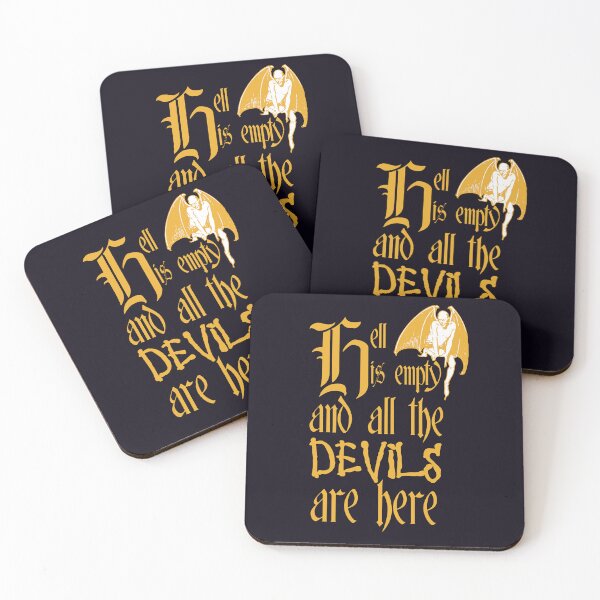 Item preview, Hell Is Empty And All The Devils Are Here Yellow Text designed and sold by taiche.