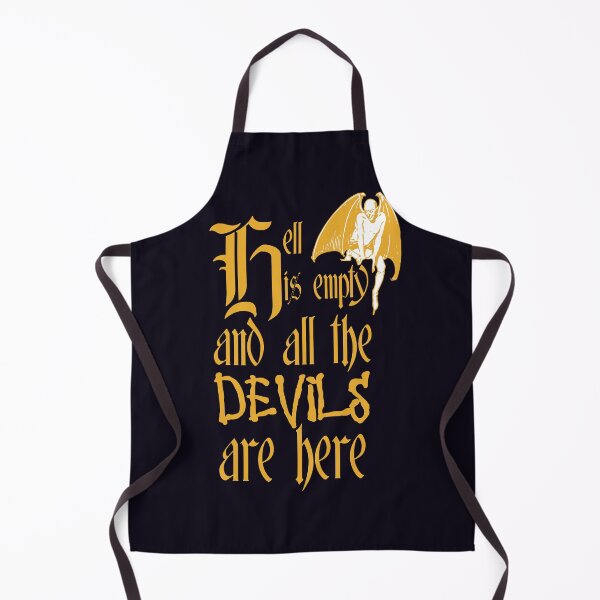 Item preview, Hell Is Empty And All The Devils Are Here Yellow Text designed and sold by taiche.