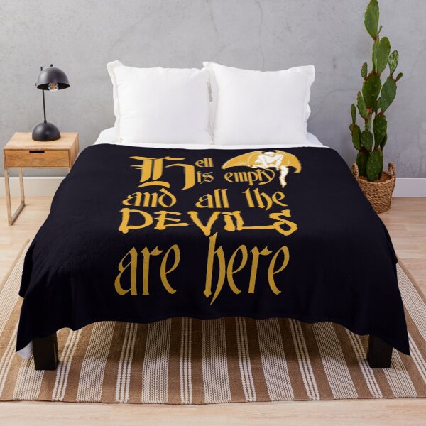 Item preview, Hell Is Empty And All The Devils Are Here Yellow Text designed and sold by taiche.