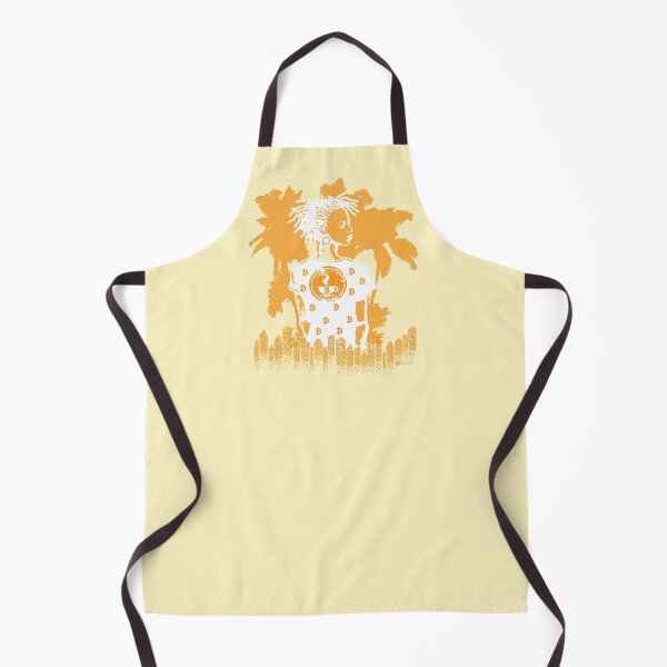 Item preview, Bitcoin & Coffee under palm trees - orange designed and sold by Silvernuit.