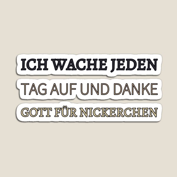 Artikel-Vorschau von Ich Wache Jeden Tag Auf Und Dankegott Für Nickerchen, designt und verkauft von TheIconSmith.