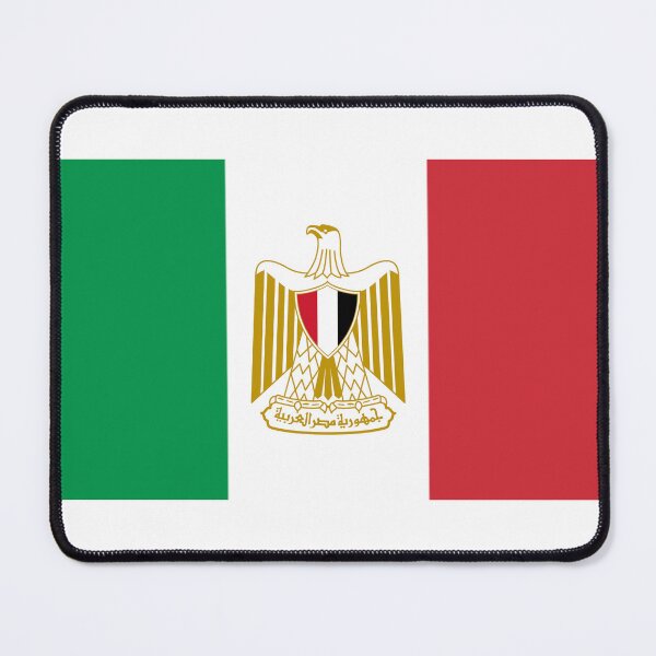 Item preview, Egypt Italy Flag Merge Concept Design designed and sold by LineageFC.