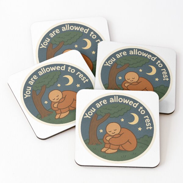 Item preview, You are allowed to Rest designed and sold by Felt & Spoken.