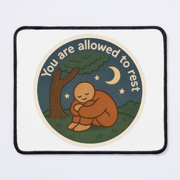 Item preview, You are allowed to Rest designed and sold by Felt & Spoken.