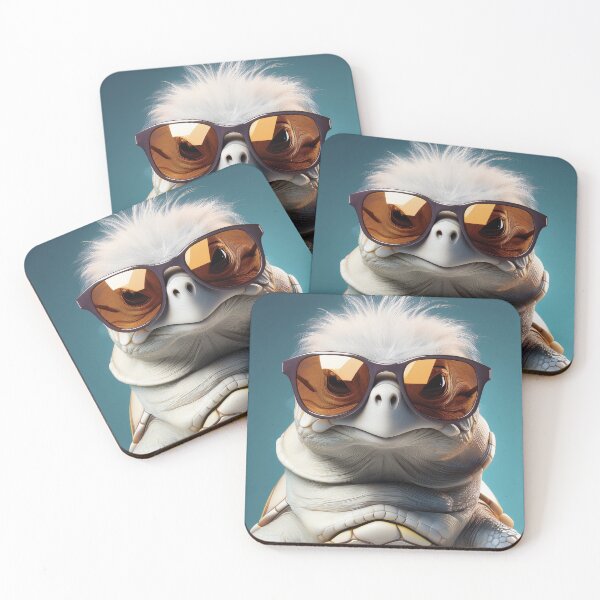 Item preview, Don't Forget Your Glasses - Toupee Turtle designed and sold by Becky-Poppins.
