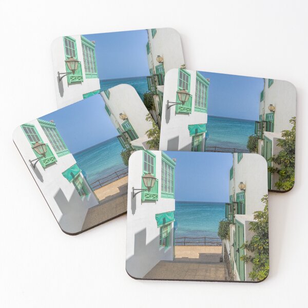 Item preview, Playa Blanca White Buildings and Blue Sea designed and sold by iCimages.net.