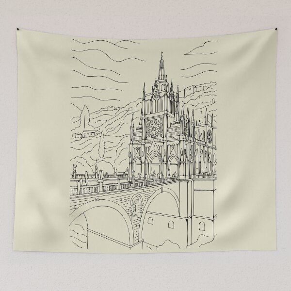 Item preview, Las Lajas Church designed and sold by Javier Narváez Solarte.