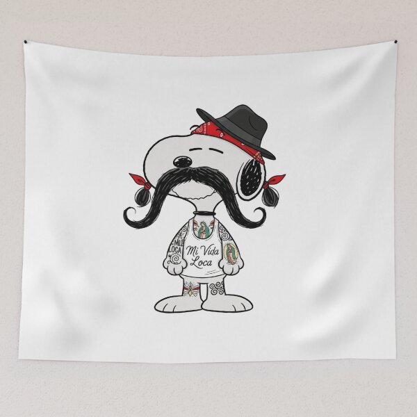 Item preview, My crazy life, dog, gangster, latino, mexican, Funnyfits70, retro, vintage, meme, funny, humor designed and sold by FunnyFits70.