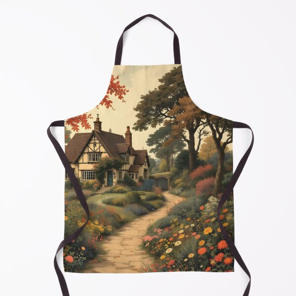Item preview, Enchanted English Cottage and Magic Flowers designed and sold by SoniaSarkali.