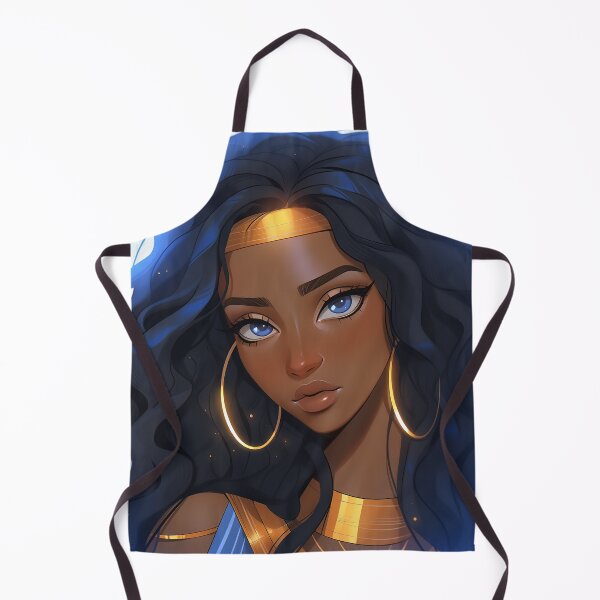Item preview, Elegant Anime Woman with Blue Eyes designed and sold by bubblegoth.