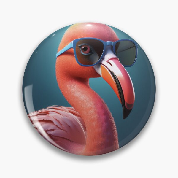 Item preview, Don't Forget Your Glasses - Flamingo Glow Tropical Street Style designed and sold by Becky-Poppins.